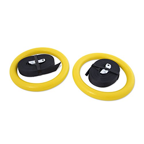 Fuel Pureformance Gymnastics Ring with Straps, Yellow