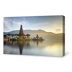 Canvas Wall Art for Living Room,Bedroom Home Artwork Paintings Charming Civic Landscape Ready to Hang - 12x18 inches