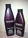 REDKEN Real Control Shampoo 10.1 o.z & Conditioner 8.5 o.z-nourishing repair for dense/dry/sentized hair set