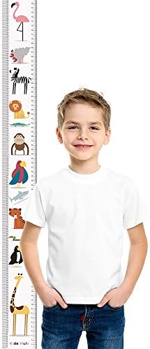 Animals Growth Chart Handing Wall Decor for Kids rule Height Growth Chart with Stickers £¬ Measures From Birth To Adult. Choice Of 6 Bright Designs Animal pattern