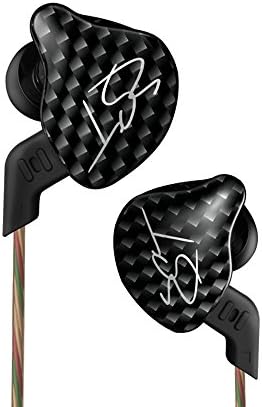 WishLotus Heavy Bass Headphones Balanced Armature + Dynamic Hybrid Driver Headsets Detachable Cable Hi-Fi in Ear Sports Earbuds Noise Cancelling Earphones (ZST no Microphone)