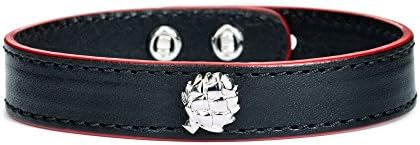 Thick Cuts Artichoke Bracelet (9.25, rhodium-plated-silver)