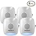 Hoont™ Indoor Plug-in Ultrasonic Pest Repeller with Night Light - Pack of 4 - Eliminate All Types of Insects and Rodents (Discontinued by Manufacture)