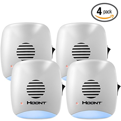 Hoont™ Indoor Plug-in Ultrasonic Pest Repeller with Night Light - Pack of 4 - Eliminate All Types of Insects and Rodents (Discontinued by Manufacture) Hoont™ Indoor Plug-in Ultrasonic Pest Repeller with Night Light - Pack of 4 - Eliminate All Types of Insects and Rodents (Discontinued by Manufacture)