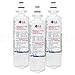 LG LT700P Refrigerator Water Filter, Standard, 3 Pack, White