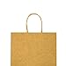 bagmad Sturdy 8x4.75x10 inch 100 Pack Medium Thick Paper Bags with Handles Bulk, Brown Kraft Bags, Strong Craft Gift Grocery Shopping Retail Party Favors Wedding Bags Sacks
