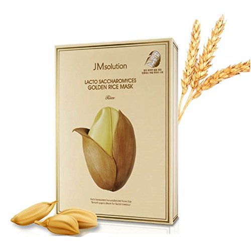 JM Solution Lacto Saccharomyces Golden Rice Mask 1Pack (10ea)