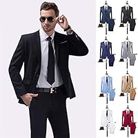 Amazoncom Wyhui Classic Men Suit Slim Small Suit Wedding