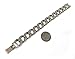 Exo Jewel Men's Miami Cuban Link Bracelet (Cuban Link Silver)