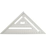 Johnson Level & Tool RAS-1 7-Inch Johnny Square, Aluminum Rafter Angle Square w/Manual