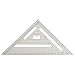Johnson Level & Tool RAS-1 7-Inch Aluminum Rafter Angle Square w/Manual primary