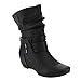 DE BLOSSOM COLLECTION GE94 Women Straps Deco Mid-Calf Slouch Boot One Size Small