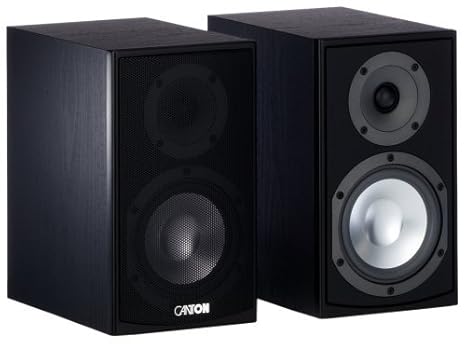 Canton GLE 420 Kompaktlautsprecher (70/130 Watt) schwarz (Paar)