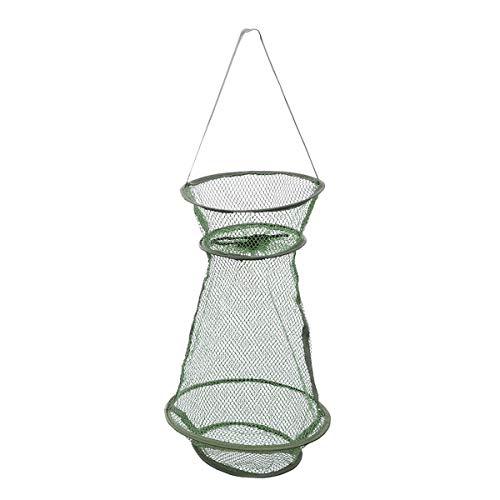 Reusen Köderfischreuse Fischreuse Aalreuse Krebsreuse Faltbare Fischernetz Angel Netz Zubehör - GröÃe