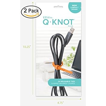 Attaches de câble réutilisables UT Wire Q Knot