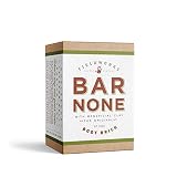 Organic Body and Shampoo Bar of Soap With Beneficial Bentonite Clay. Anti-Bacterial, Anti-Fungal. Clean Fresh Outdoor Scent. BAR NONE