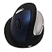 Ev Rechareable Human Ergonomic Vertical Wireless Mouse High Speed Laser Transmission with 4 level (500,1000,1800,2500DPI)-Small Size