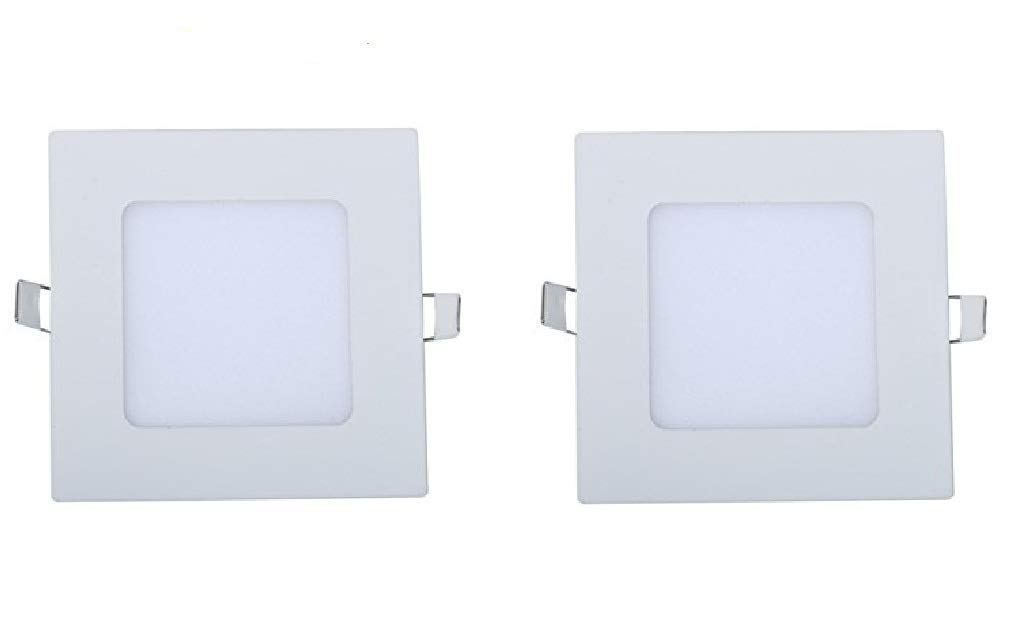 Buy 6 Watt Led Square False Ceiling Panel Light For Pop White
