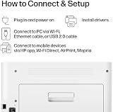 HP Colour Laser 150nw Wireless Printer White 18 ppm A4 USB Ethernet view 14