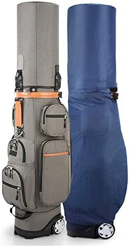 レディースキャディバッグ 仕切りゴルフバッグ付きホイールゴルフキャリーバッグ用トラベルスタンドのため