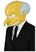 GHOULISH PRODUCTIONS unisex-adult Mr. Burns Mask Standard