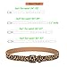 Radmire Womens Leopard Print Leather Belt for Jeans Pants Ladies Casual Waist Belt for Dresses