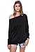Cupshe Fashion Women's Scoop Neck Basic Pullover Thin Sweatshirt