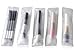 ClothoBeauty 15 Pcs Cosmetic Make Up Brush Pen Guards Cover Mesh Protectors Fits with 5 Pcs Brush protector PVC bag(not include the brushes)