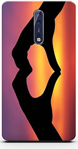 DRaX Printed Soft Back Cover for Nokia 8 (Design-161)