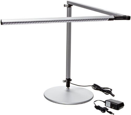 UPC 874871001745, Koncept AR3000-W-SIL-DSK Z-Bar LED Desk Lamp, Warm Light, Silver