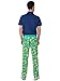 Tipsy Elves Green Bogey Banana Golf Pants for Men Size Large