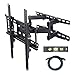 TV Wall Mount Bracket With Full Motion Articulating Dual Arm Swivel Tilt Fit For 20