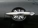 Fits Mini Cooper Black and White British Flag Auto Accessory Door Handle Trim Molding Scratch Cover Guards 2 Door Pack
