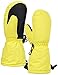 ANDORRA Kids Premium Weather-proof Thinsulate Snow Mittens,Extra Long Cuff