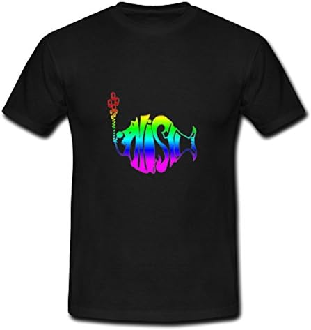 Harvo Multi-color Phish Band Plus-size Men's Tee Fitted Basic big tall t-shirt XXXXL