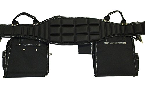 TradeGear SMALL 26-30" Carpenterâ€™s Combo Belt & Bag â€“ Strong & Durable Carpenter Tool Belt Designed for Optimum Comfort â€“ Sufficient Carry Space for All Your Carpenter Tools â€“ Partnered w/ GatorBack