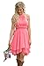 Meledy Women's Knee Length Country Bridesmaid Dress Western Wedding Guest Dress