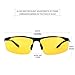 Night Driving Glasses HD Polarized Lens Retro Wayfarer Sunglasses for Men Women (Night Vision-6)