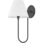 Hudson Valley Lighting MDS2300-DB Hawthorne - 1 Light Wall Sconce - 15 Inches Tall and 7.75 Inches Wide - Distressed Bronze