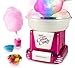 Nostalgia PCM805GRB Hard & Sugar-Free Cotton Candy Maker with Glo Cones, Raspberry w/Glowcones