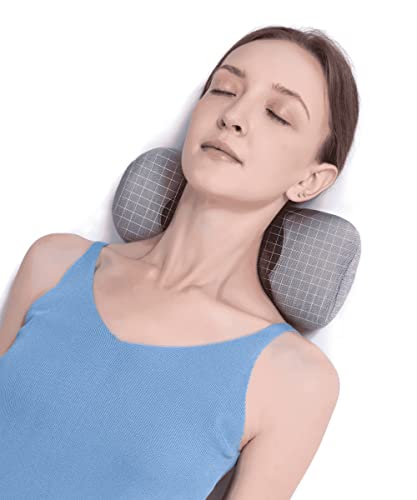 Neck and Shoulder Pain Relaxer,Cervical Traction Device for TMJ Headache Pain Relief,Cervical Spine Alignment Chiropractic Pillow,Neck Cloud Stretcher Massager for Tension Muscle Relax Therapy