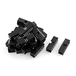 uxcell 24pcs 2x8 16-Pin Straight Box Header