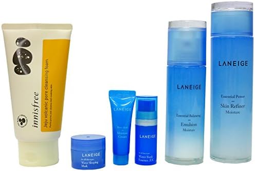 Moisturizer Set (Laneige) and Foam Cleanser(Innisfree) Bundle