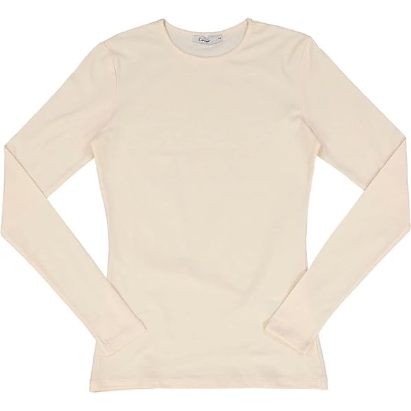 Amazon.com: KIKI RIKI Womens Cotton Ribbed Long Sleeve T