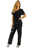 HyBrid & Company Women's Super Comfy Medical Scrubs set / Nursing Uniform
