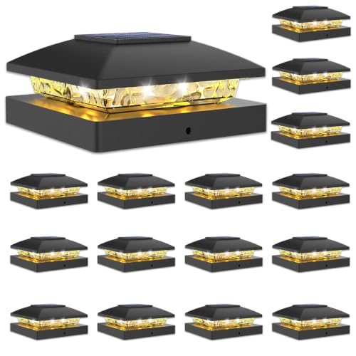 VOLISUN Solar Post Cap Lights 20 Pack