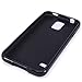 LK Case for S5, Ultra [Slim Thin] Scratch Resistant TPU Gel Rubber Soft Skin Silicone Protective Case Cover for Samsung Galaxy S5 (Black)