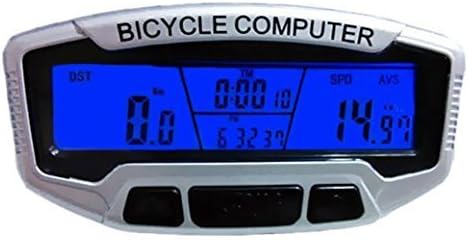 SUNDING SD-558A Wired Bike Bicycle Computer Odometer Speedometer with Back Light by TANGDA