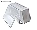 Clear Acrylic Plastic Business or Sign Card Holder, Cell Phone or Other Item Merchandise Display Stand Easel (2 Pack) (Style G)