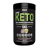 Giant Keto Exogenous Ketones Beta-Hydroxybutyrate BHB Salts Supplement Designed for Ketosis to Burn Fat, Energy and Support For Ketogenic Diet-Raspberry Lemonade 20 Servings